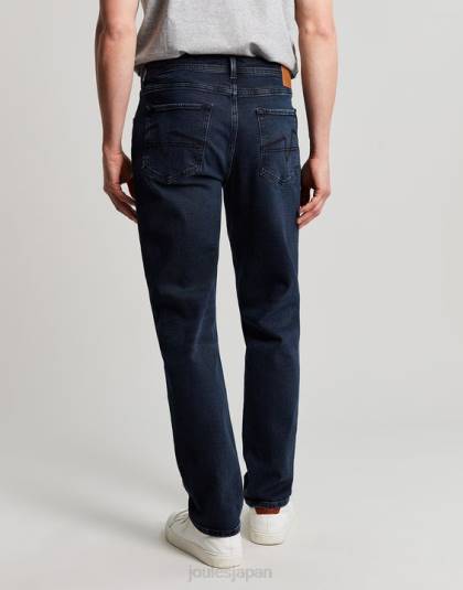 衣服 jp Joules 男性 オーカム スリムフィット 5ポケット デニムジーンズ インクウォッシュデニム 46RH205