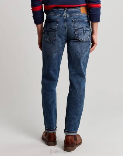 衣服 jp Joules 男性 オーカム スリムフィット 5ポケット デニムジーンズ ミッドウォッシュデニム 46RH230