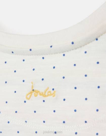 衣服 jp Joules 赤ちゃん テート アートワーク T シャツ 0 ～ 3 歳 白点蜂 46RH422