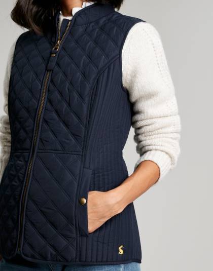 衣服 jp Joules 女性 minx ダイヤモンドキルティングベスト 海洋海軍 46RH35