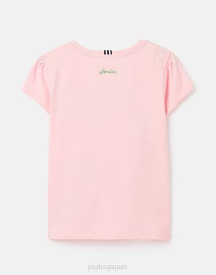 衣服 jp Joules 女の子 ピクシー スクリーンプリント Tシャツ 2～12 歳 ビーキン 46RH270