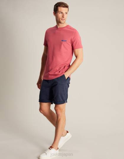 衣服 jp Joules 男性 フリン Tシャツ 薔薇 46RH180