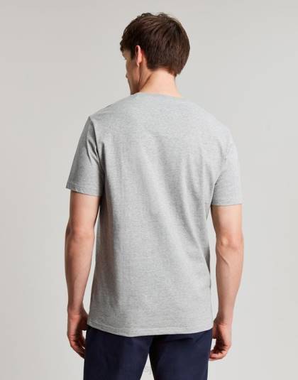 衣服 jp Joules 男性 デントンジャージーTシャツ グレーメランジ 46RH190
