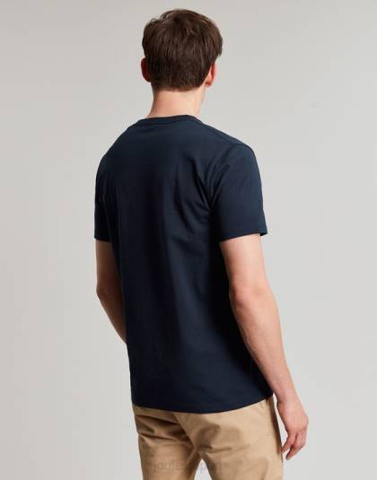 衣服 jp Joules 男性 デントンジャージーTシャツ 海軍 46RH200