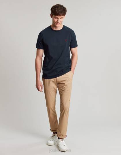 衣服 jp Joules 男性 デントンジャージーTシャツ 海軍 46RH200