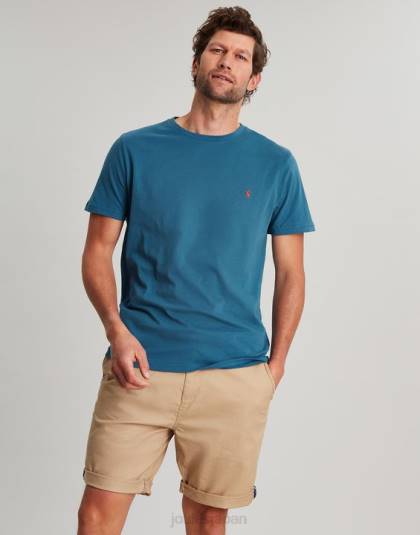 衣服 jp Joules 男性 デントンジャージーTシャツ ターコイズ 46RH214