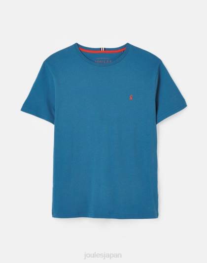衣服 jp Joules 男性 デントンジャージーTシャツ ターコイズ 46RH214